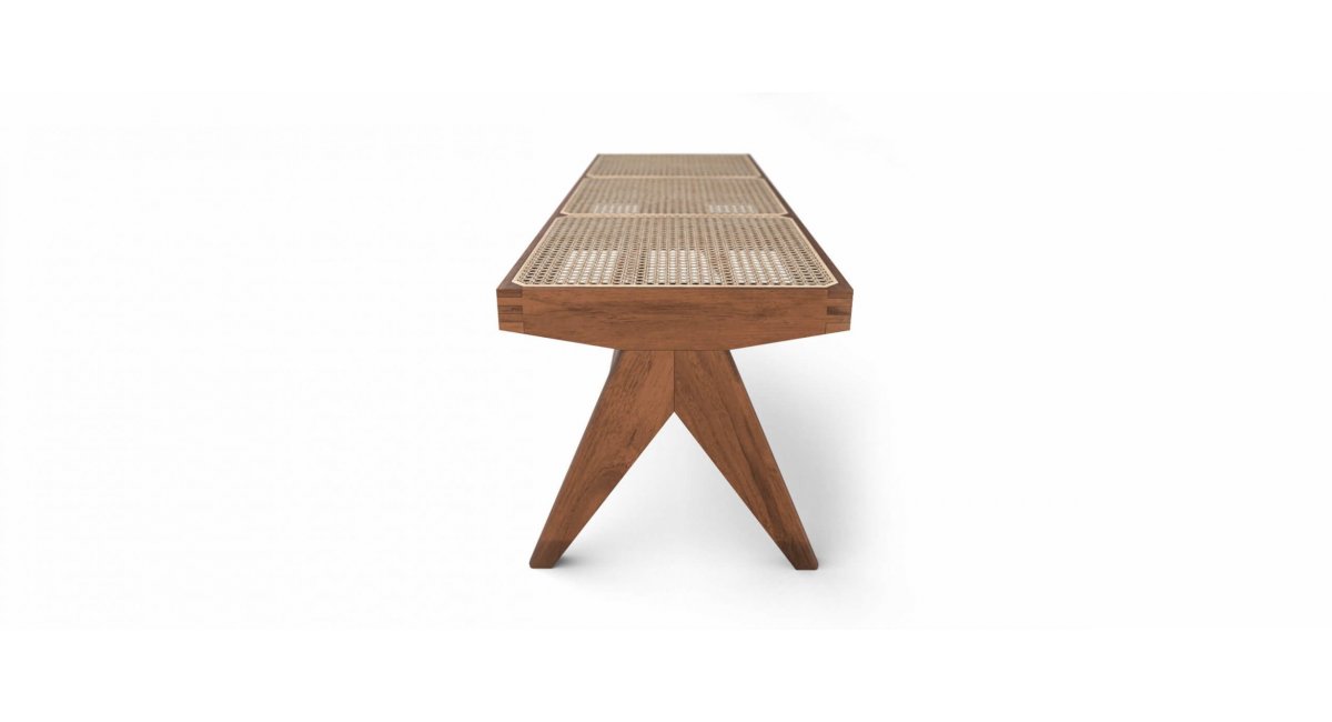 057 civil bench - banco - Cassina - MINIM_ vista lateral