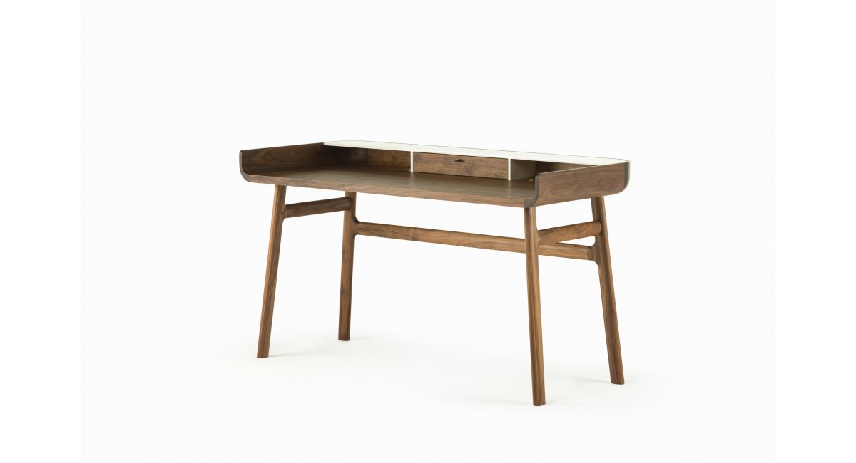 106 Harold Desk by Nichetto in walnut -escritorio-delaespada-MINIM