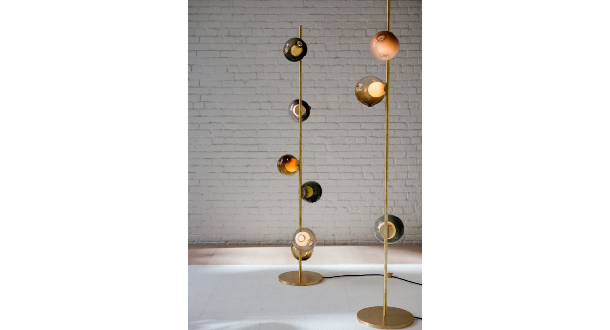 28 stem - lámpara de pie - lámpara rígida suspendida - Bocci - MINIM - lámparas de pie varias medidas