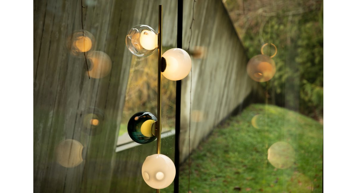 28 stem - lámpara de pie - lámpara rígida suspendida - Bocci - MINIM - lifestyle