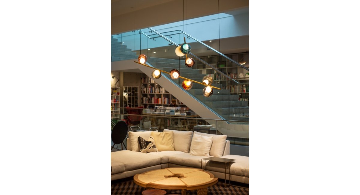 28 stem - lámpara de techo rígida - suspendida - Bocci - MINIM - lifestyle