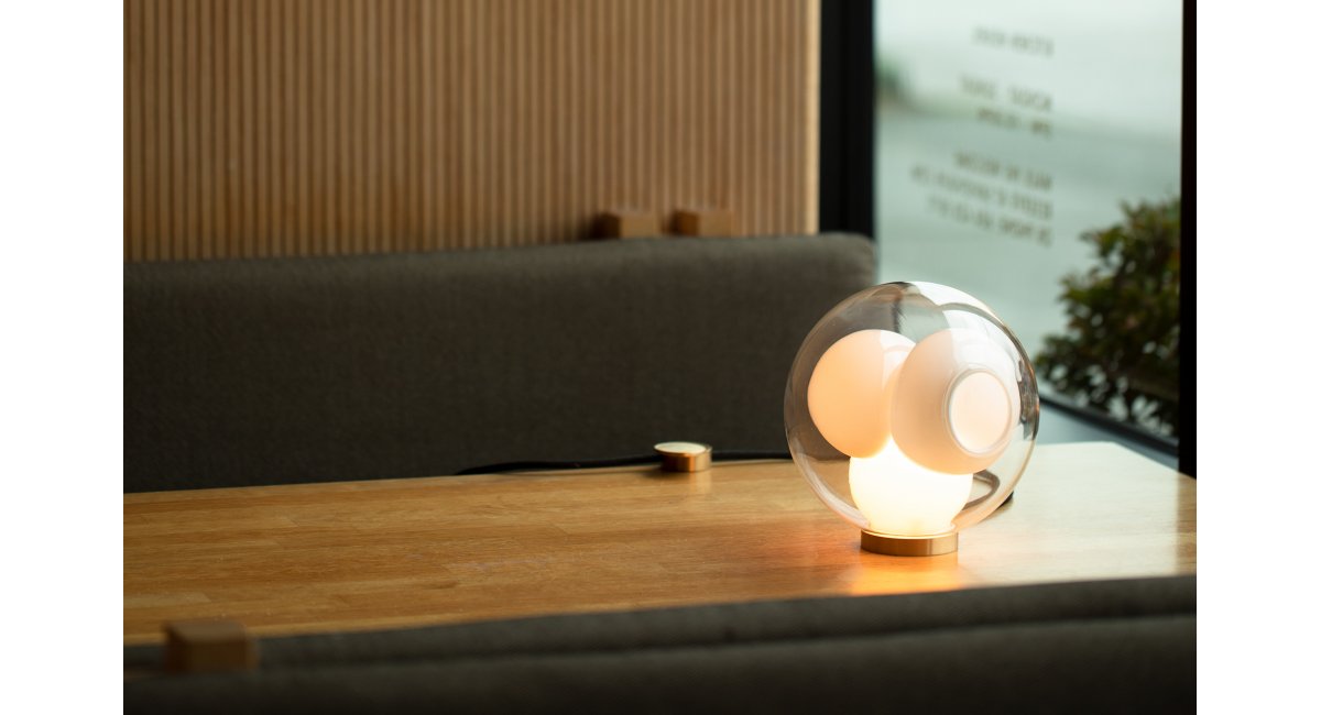 38 V Table Light - Bocci - MINIM - lifestyle sala de estar