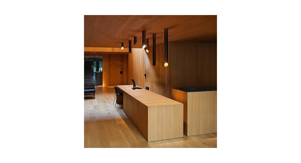 45º - LÁMPARA DE TECHO - VIBIA - MINIM - lifestyle recepción