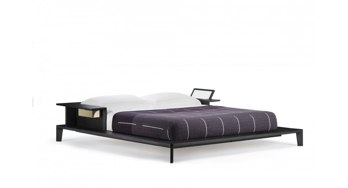 758 Platform Bed by Neri&amp;Hu - cama - varios acabados - de la espada - MINIM - fontral