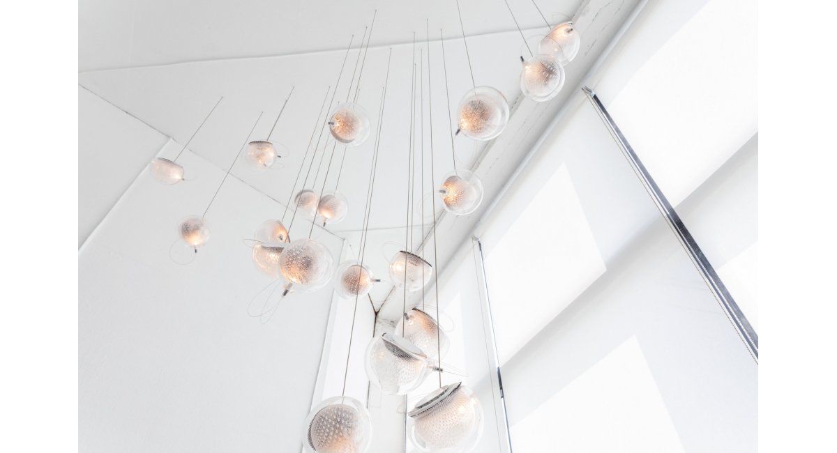 76 - lámpara de techo - Bocci - MINIM - vista techo