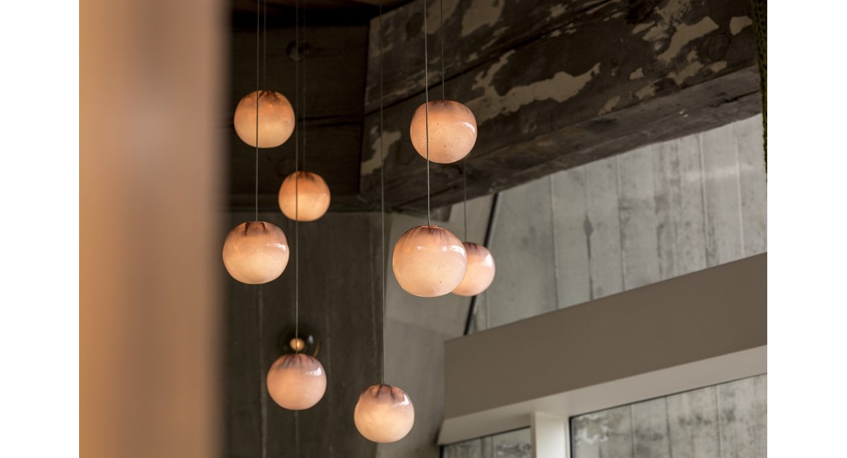 84 Ramdon - lámpara de techo - Bocci - MINIM - detalle lámpara