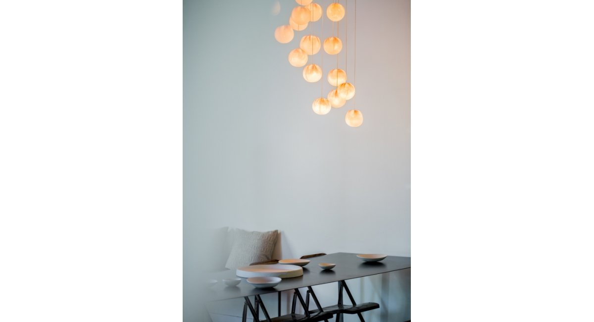 84 Random - lámpara de techo - Bocci - MINIM - lifestyle salón comedor