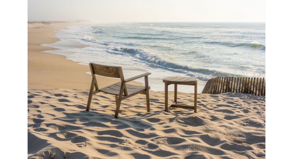 98.6°F OUTDOOR ONE ARMED LOUNGE CHAIR - BUTACA 1 REPOSABRAZOS - DELAESPADA - MINIM