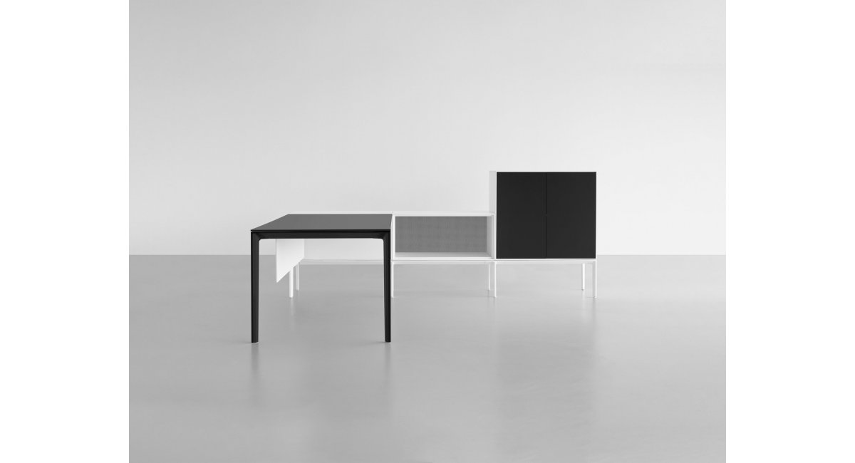 ADD SYSTEM - sistema de estanterías y mesas - LaPalma - MINIM - combinaciones