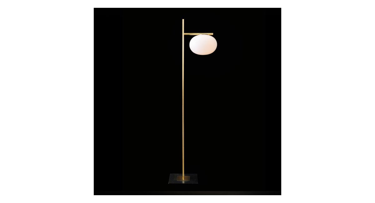 ALBA - OLUCE - lámpara de pie - MINIM - una pantalla