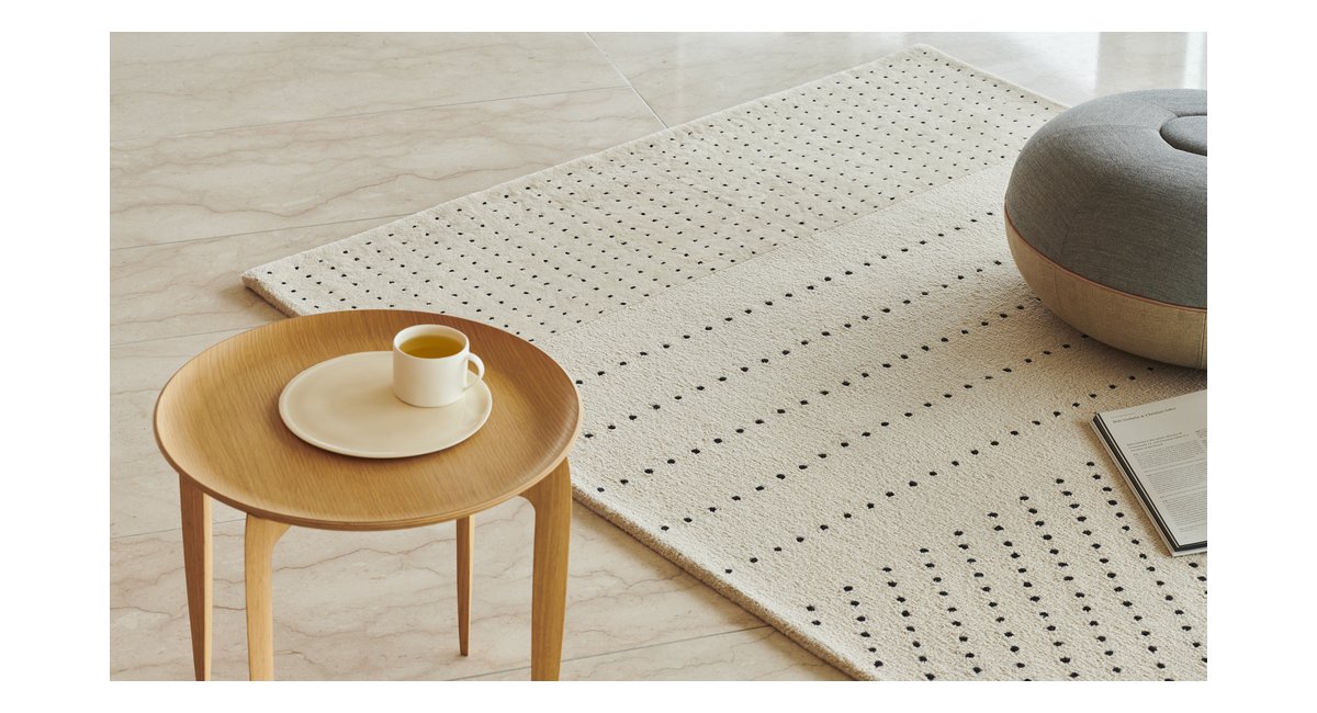 Alfombra_Rug - Dots - lifestyle sala de estar - MINIM