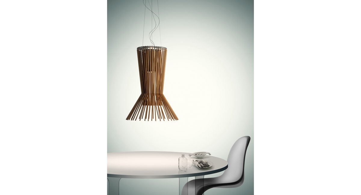 Allegro Assai - FOSCARINI - MINIM - color negro - lámpara suspendida - lifestyle comedro