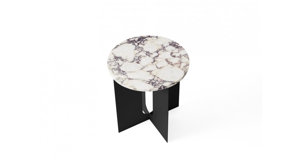 Androgyne Side Table - mesa auxiliar - MENU - MINIM - estructura negra