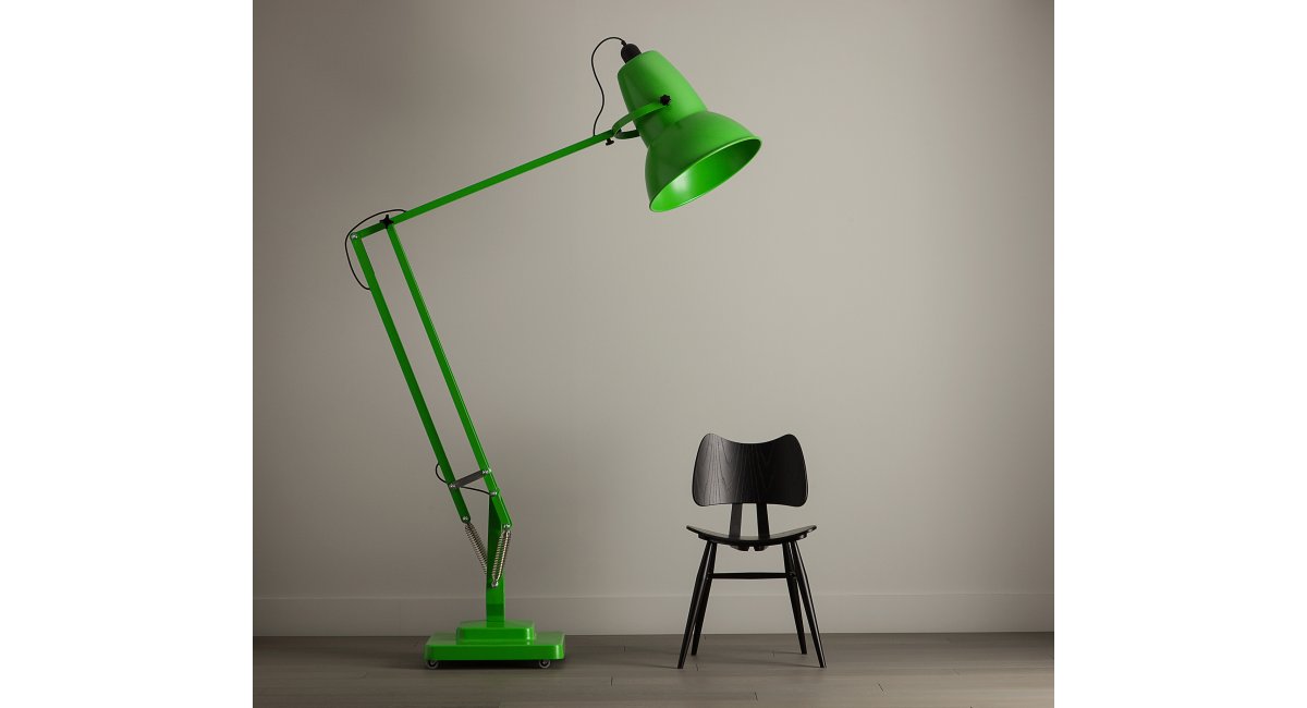 Anglepoise, Original 1227 Giant brass floor lamp