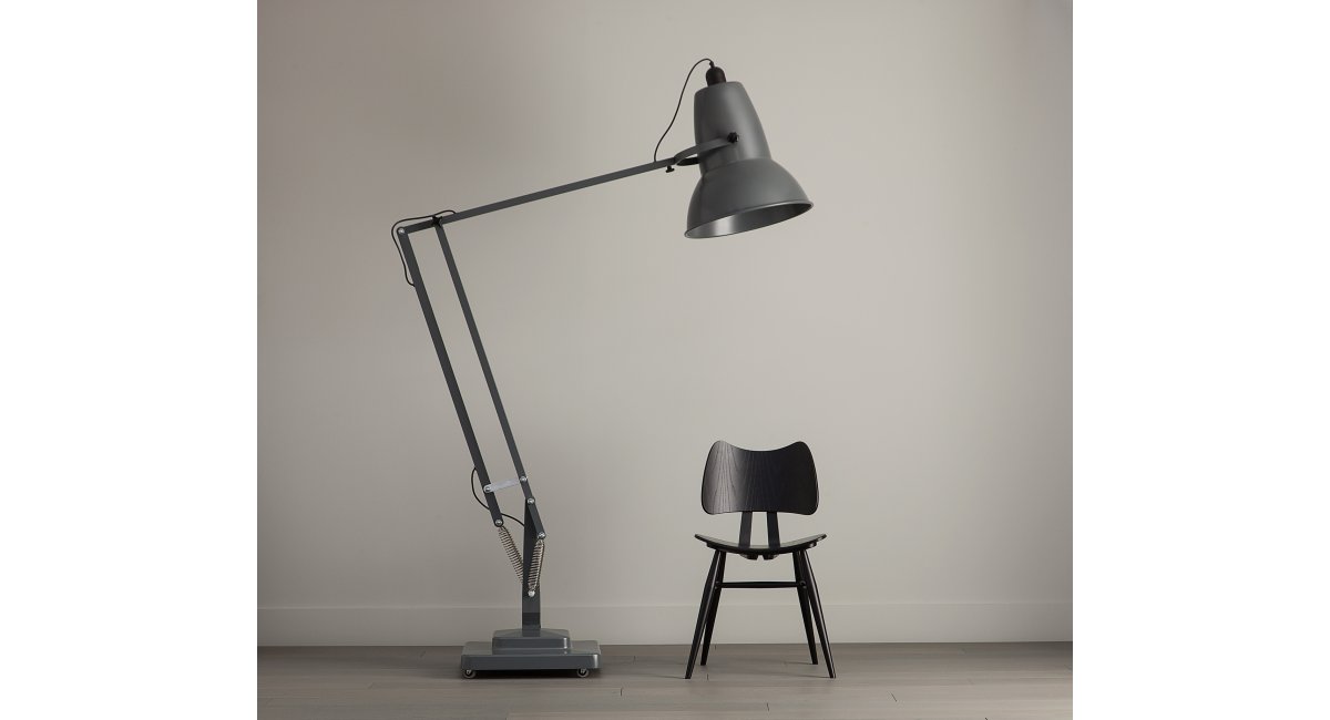 Anglepoise, Original 1227 Giant brass floor lamp