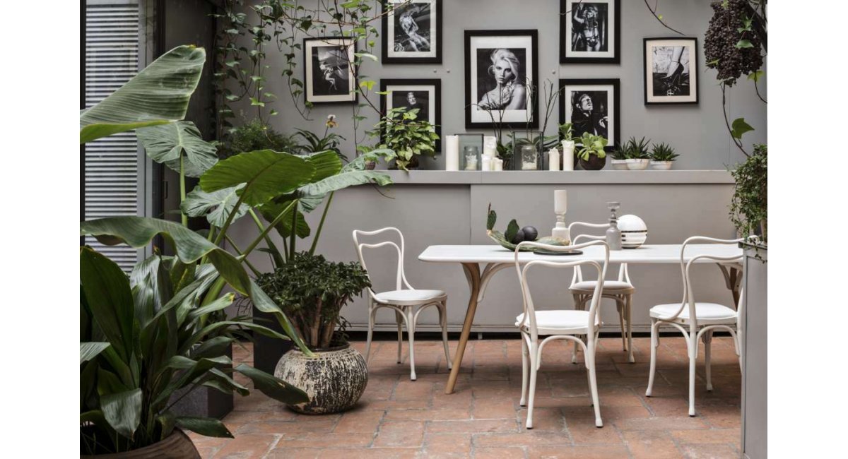 Arch Dining Table - mesa - Gebrueder Thonet Vienna - MINIM - lifestyle