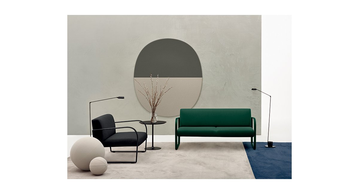 Arcos - sofá - 2 plazas - Arper - MIMIM - lifestyle sala de estar