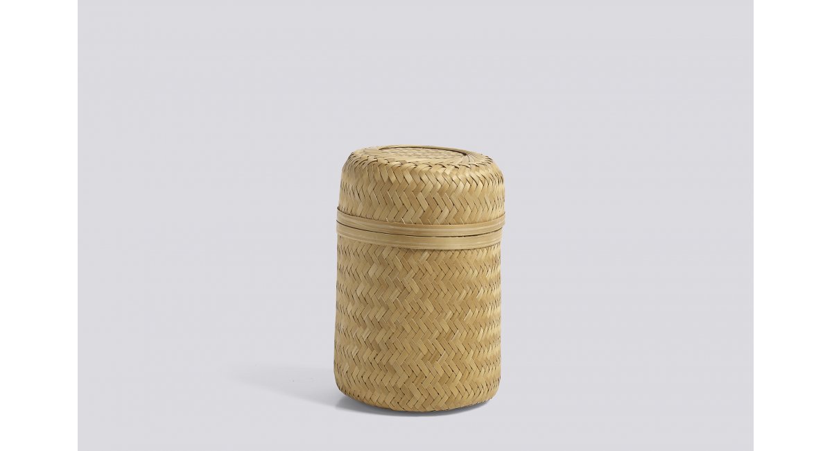 Hay, Bamboo Basket