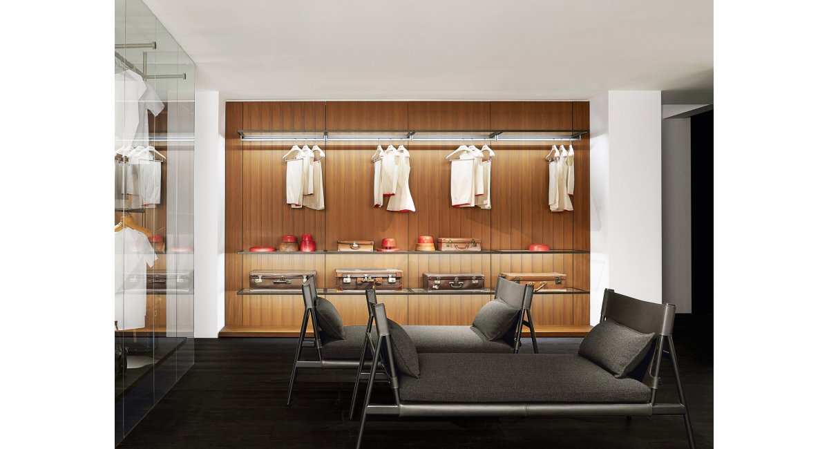 Boiserie - vestidores - Porro - MINIM - vestidore abierto
