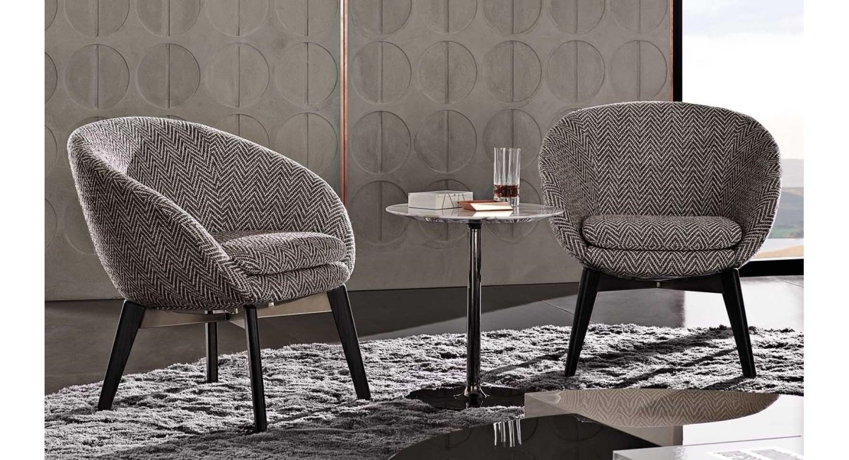 Butaca Russell Louge Minotti en Minim