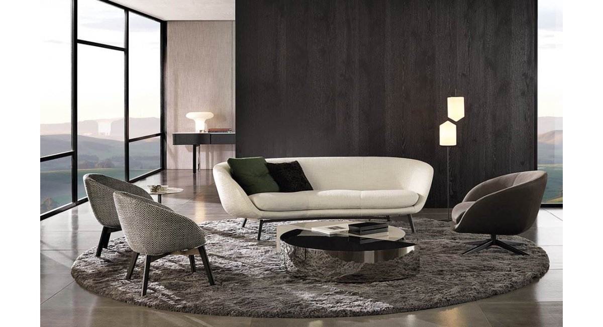 Butaca Russell Louge Minotti en Minim