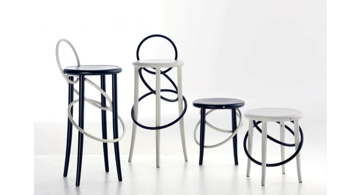 CIRQUE - taburetes alto y bajos - Gebrueder Thonet Vienna - MINIM