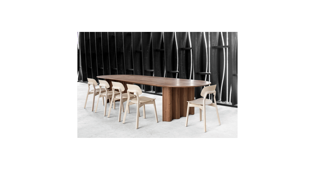 CURTAIN - MESA DE COMEDOR - ZEITRAUM - MINIM - lifestyle comedor