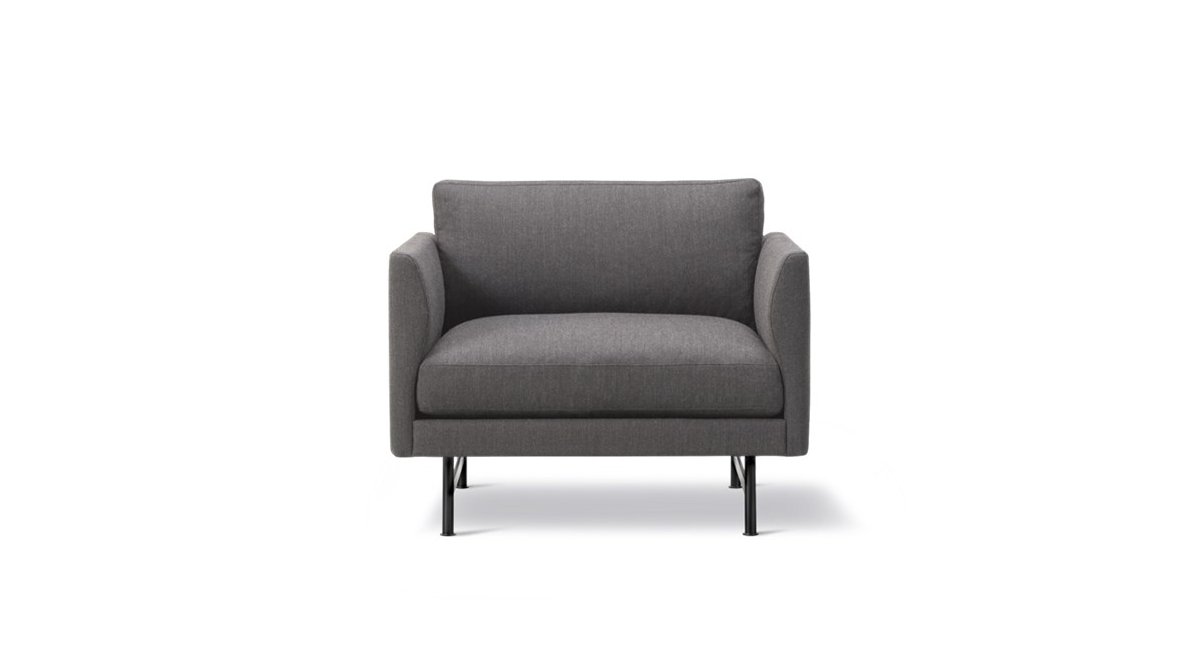 Calmo 80 butaca - base de metal - varios colores - fredericia - MINIM