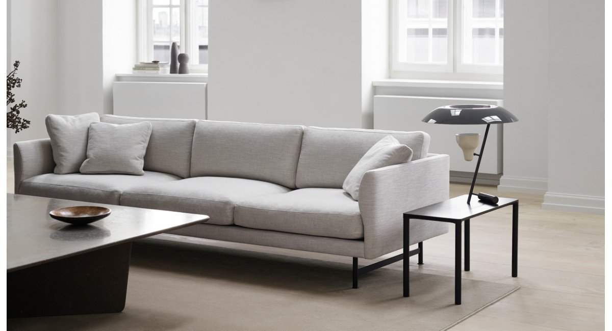 Calmo sofá - fredericia - MINIM - 3 plazas - lifestyle sala de estar