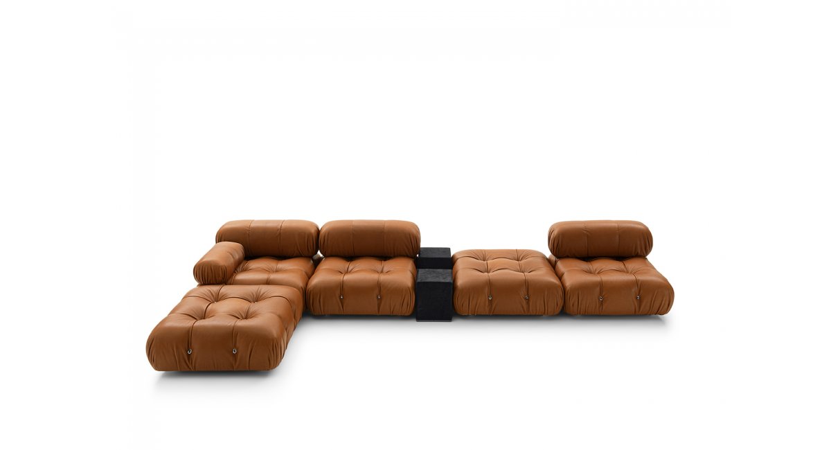 Camaleonda_sofá_ modular_ marron_varios tejidos_MINIM Madrid- MINIM Barcelona