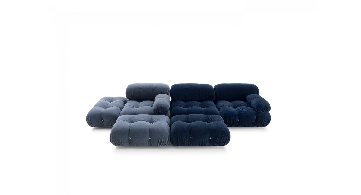 Camaleonda_sofá_ modular_tonalidades azules_varios tejidos_MINIM Madrid- MINIM Barcelona