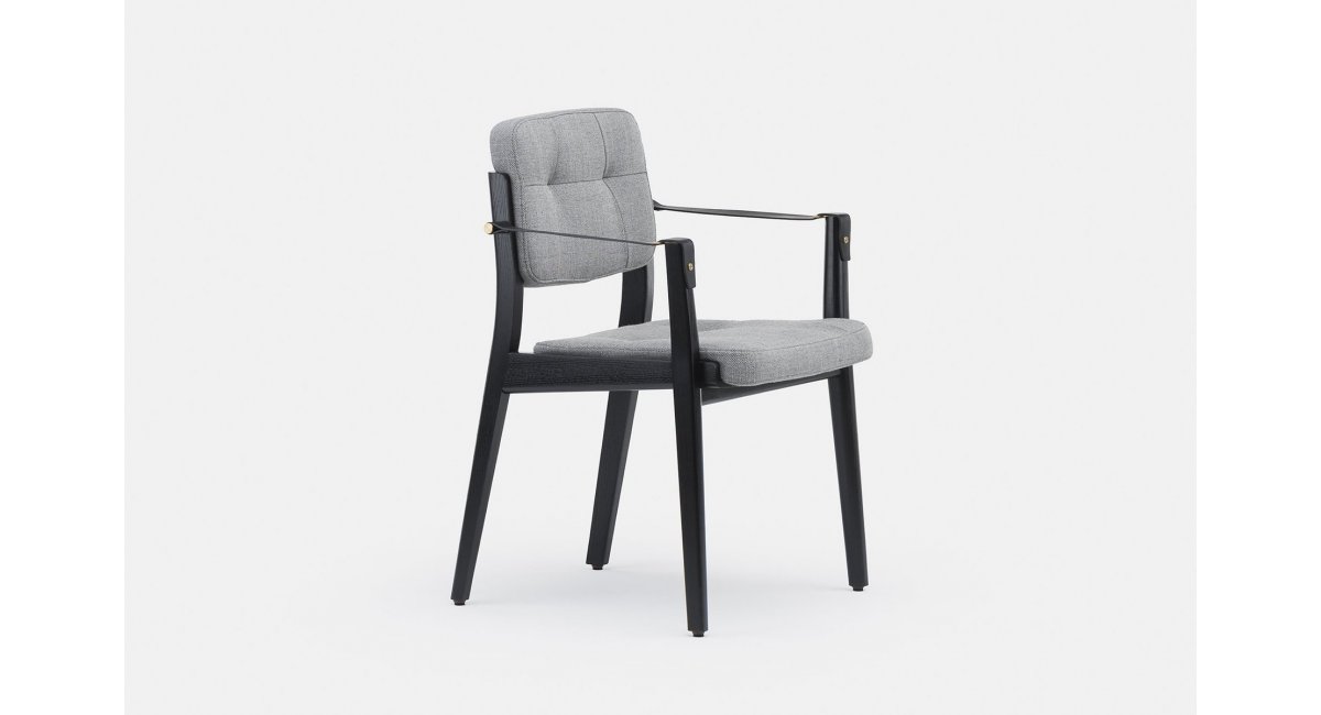Capo Dining Armchair - Neri &amp; Hu - silla de madera - color negro - delaespada - MINIM