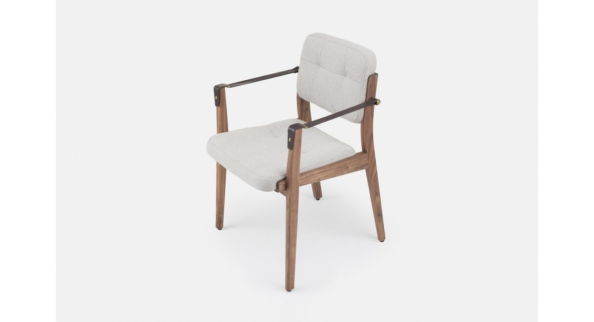 Capo Dining Armchair - Neri &amp; Hu - silla de madera - nogal - delaespada - MINIM - varios tapizados
