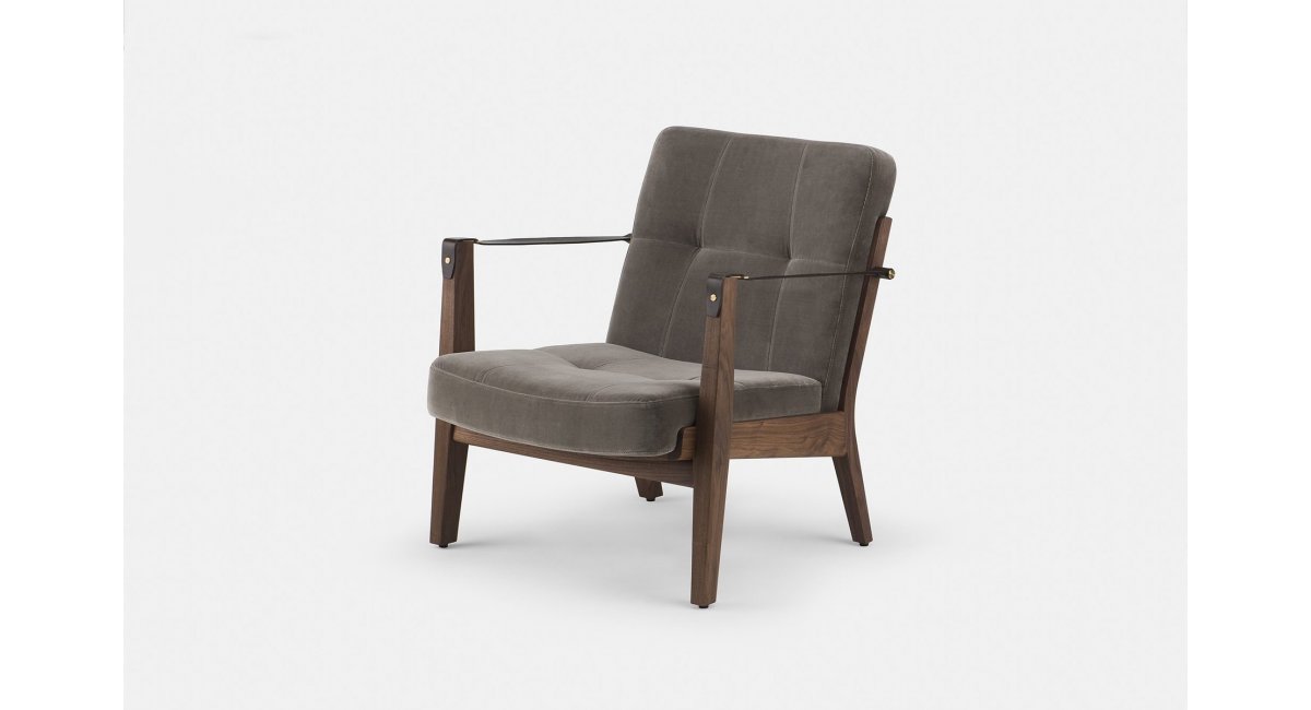 Capo Lounge Armchair_Neri&amp;Hu - butaca de madera - nogal - MINIM -delaespada