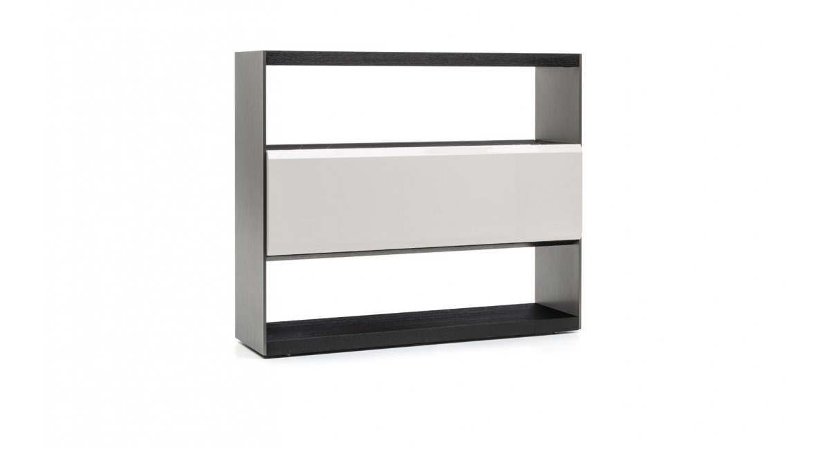 Librería_bookcase_carson dine-Rodolfo Dordoni-bufé_aluminio_madera_Minotti_MINIM_Madrid_Barcelona