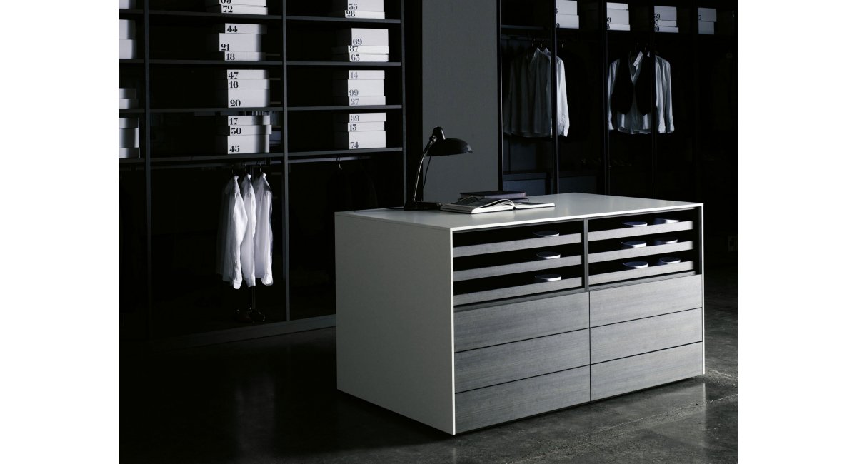 Cassettiera Isola - isla - almacenaje - vestidor - Porro - MINIM - lifestyle