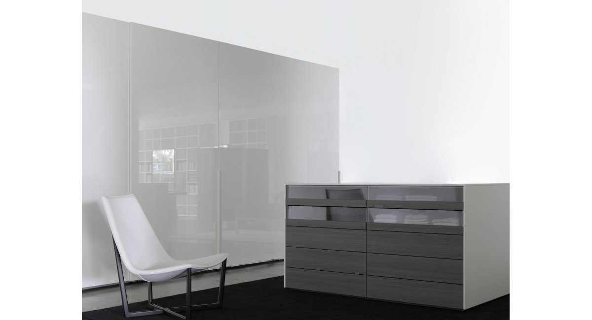 Cassettiera Isola - isla - almacenaje - vestidor - Porro - MINIM - perspectiva