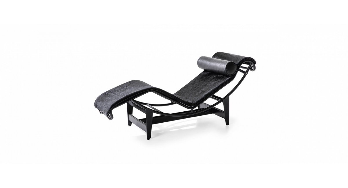 Chaise Longue LC4 Noire Cassina en Minim