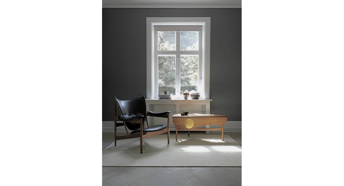 Circle Rug Uncoulered_ color anerisca - alfombra redonda - MINIM - 2021 - lifestyle salón