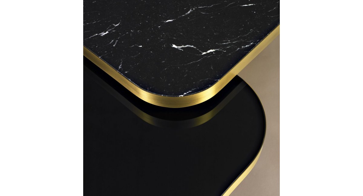 ClassiCon-bow coffee table-Marble - MINIM - detalle