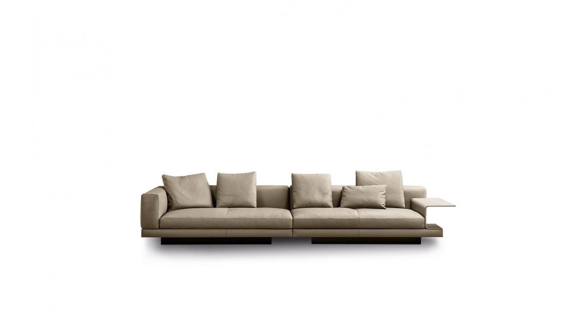 Sofá_connery-Minotti_gris_MINIM Madrid_MINIM Barcelona_módulo redondo
