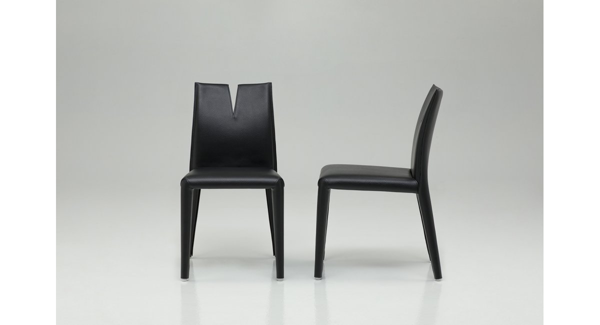 Cutter - silla - chair - b&amp;b italia - silla de cuero - color negro - MINIM - Madrid - Barcelona - perspectivas