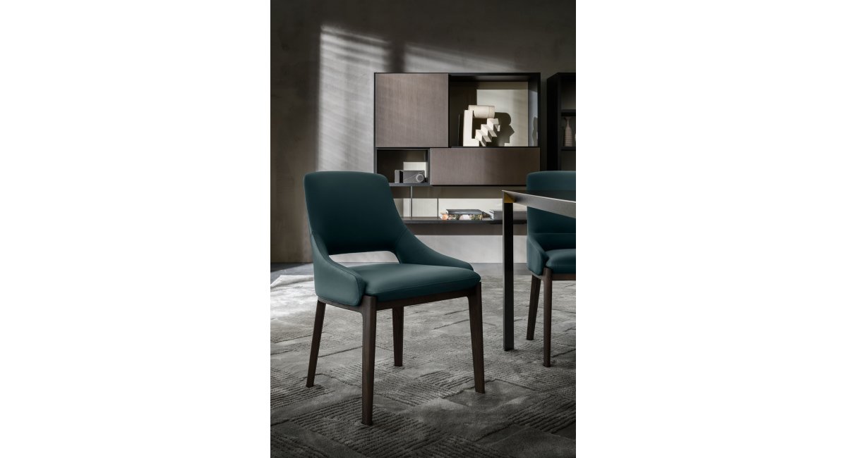 Devon - silla - butaca - Molteni - MINIM - lifestyle comedor