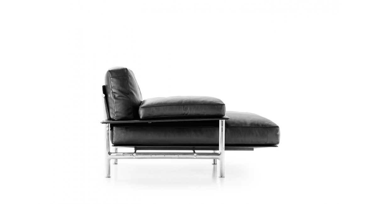 Diesis40_BB Italia_ sofá_varios materiales_varios tapizados_color negro_plano detalle_perspectiva_MINIM_Barcelona_Madrid