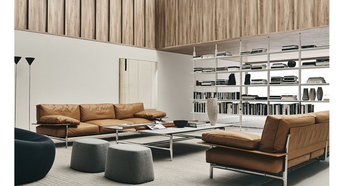 Diesis40_BB Italia_ sofá_varios materiales_varios tapizados_lifestyle_MINIM_Barcelona_Madrid