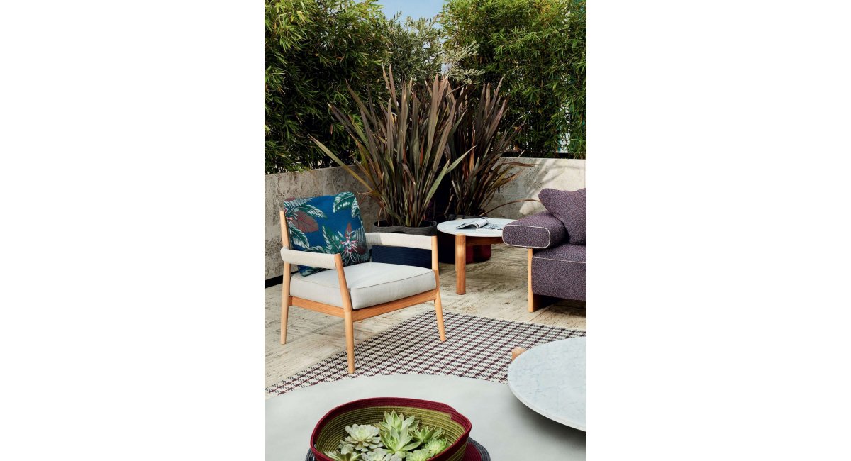 Dine Out Poltrona - Butaca de exterior - Cassina - MINIM - Lifestyle