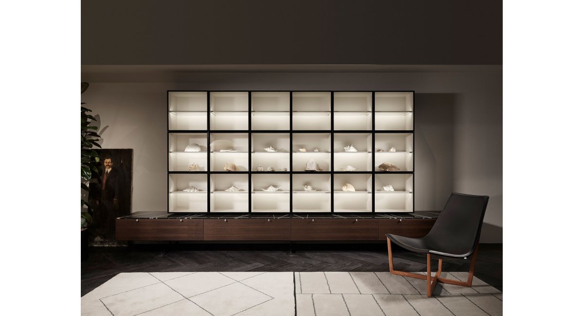 Dining - Storage - almacenaje - Porro - MINIM - lifestyle salón