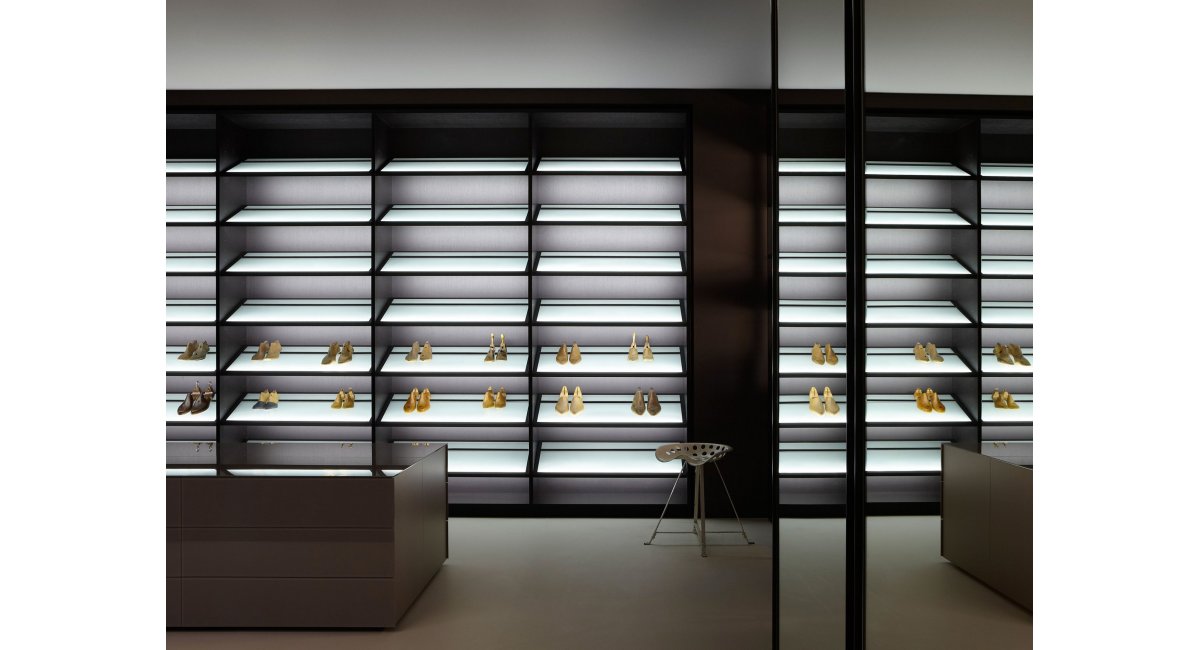 Dressing room - vestidor - modular - Porro - MINIM - lifestyle zapatero