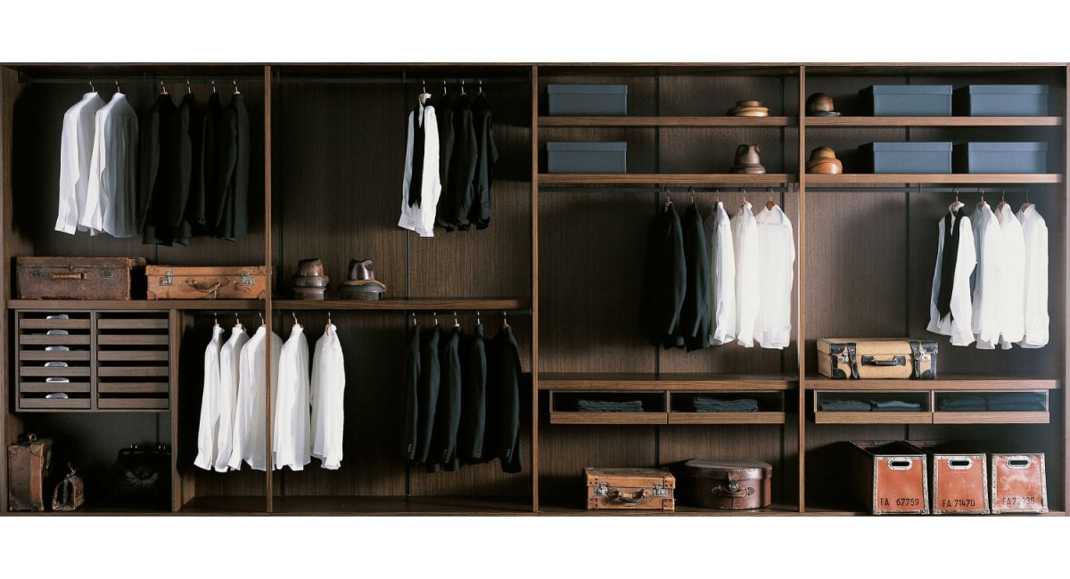 Dressing room - vestidor - modular - Porro - MINIM - lifestyle