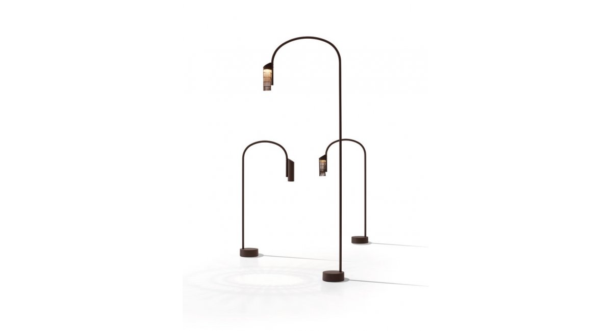 FLOS - CAULE - LÁMPARA DE PIE - MINIM - LÁMPARA DE EXTERIOR - varias alturas